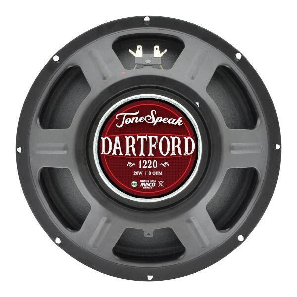 Main product image for ToneSpeak Dartford 1220 12" British Voiced Guitar Speaker 8 Ohm291-152